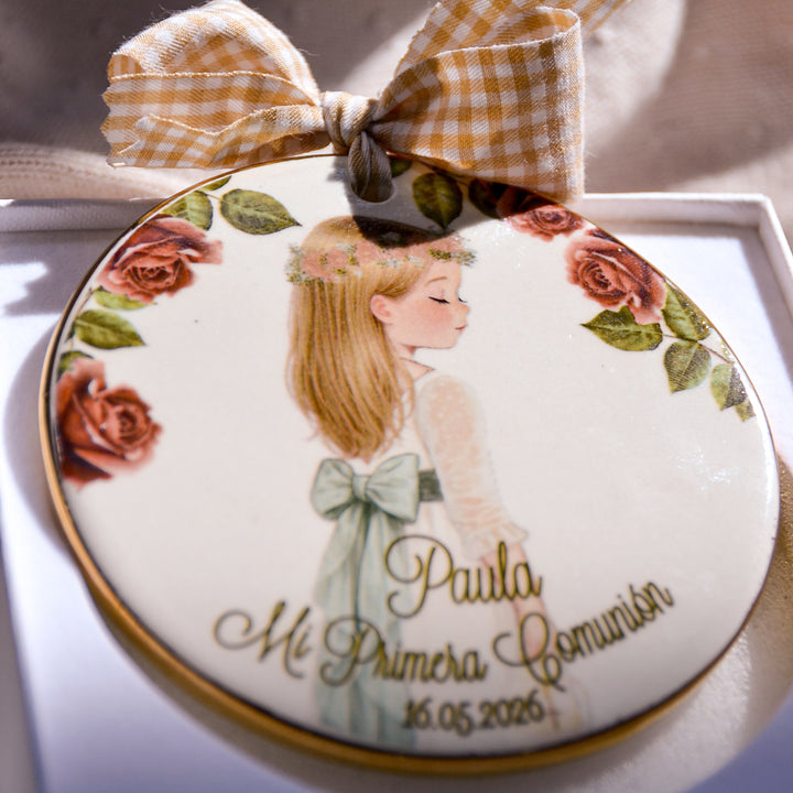 Medallones de cerámica para Comunión 9,2 cm