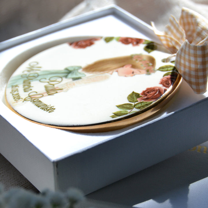 Medallones de cerámica para Comunión 9,2 cm