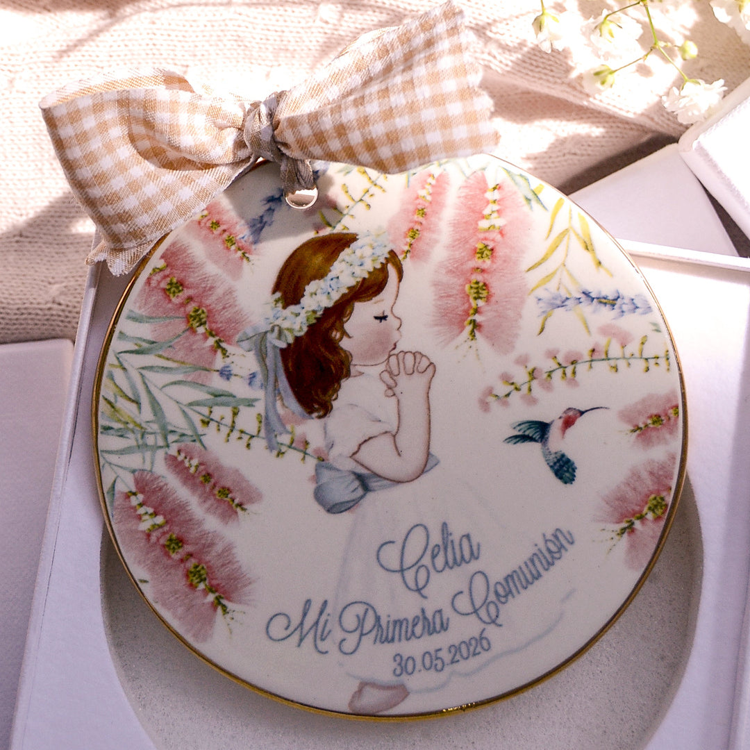 Medallones de cerámica para Comunión 9,2 cm