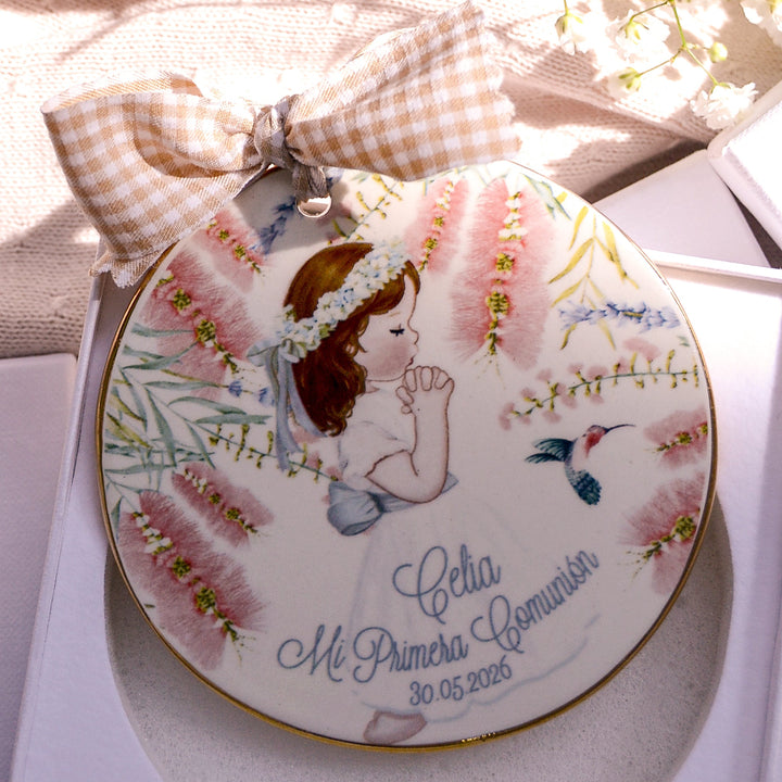 Medallones de cerámica para Comunión 9,2 cm