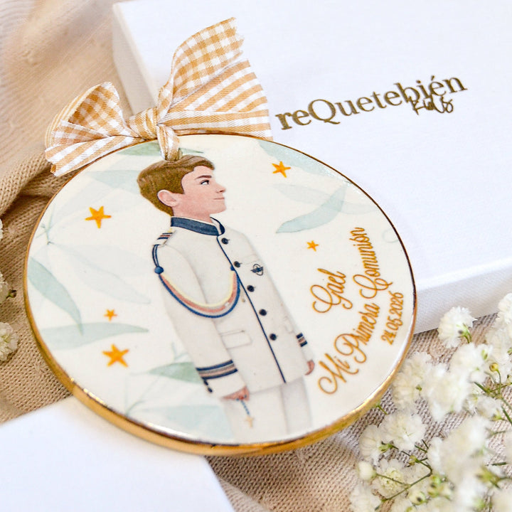 Medallones de cerámica para Comunión 9,2 cm