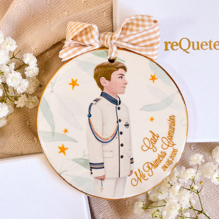 Medallones de cerámica para Comunión 9,2 cm