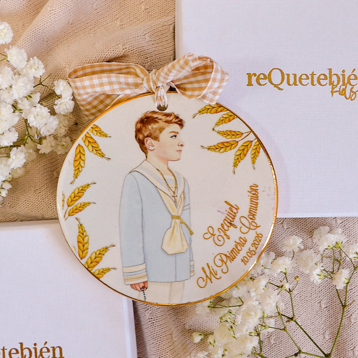 Medallones de cerámica para Comunión 9,2 cm