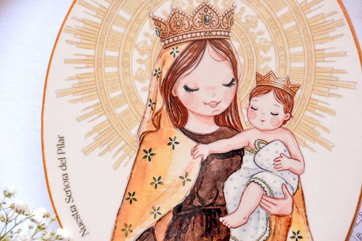 Virgencita del Pilar grande