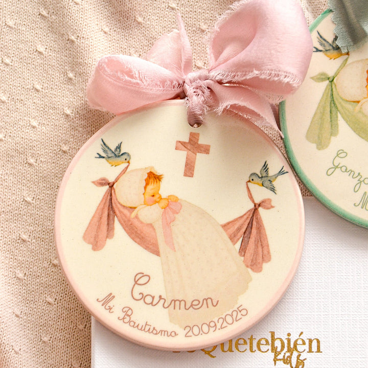 Recordatorios de Bautizo en cerámica