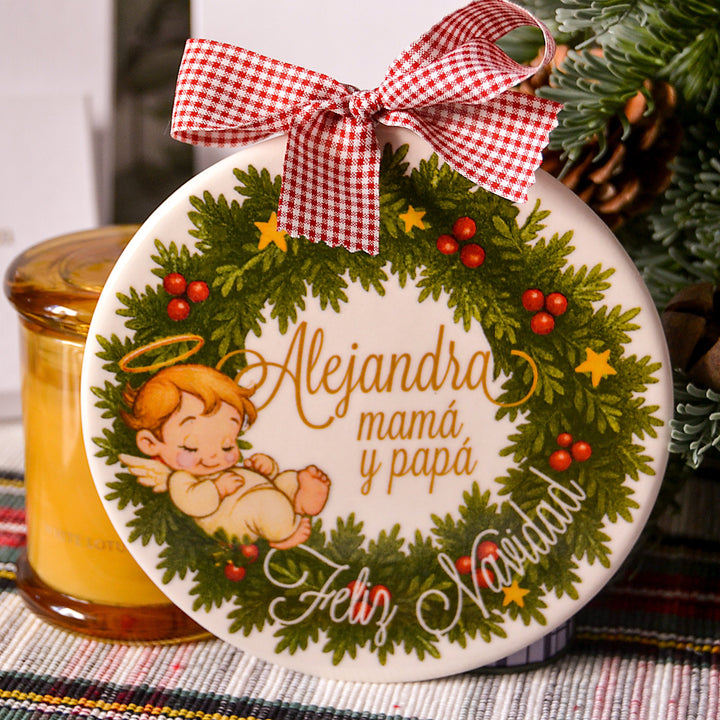 Corona Angelito dormilón 15 cm