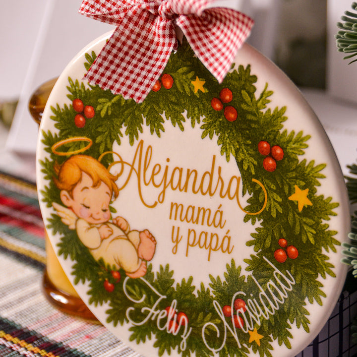 Corona Angelito dormilón 15 cm