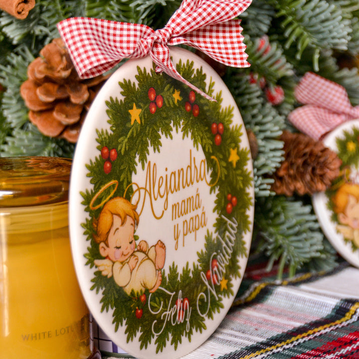 Corona Angelito dormilón 15 cm