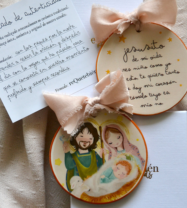 Adorno Sagrada Familia de Nazaret 9,2 cm