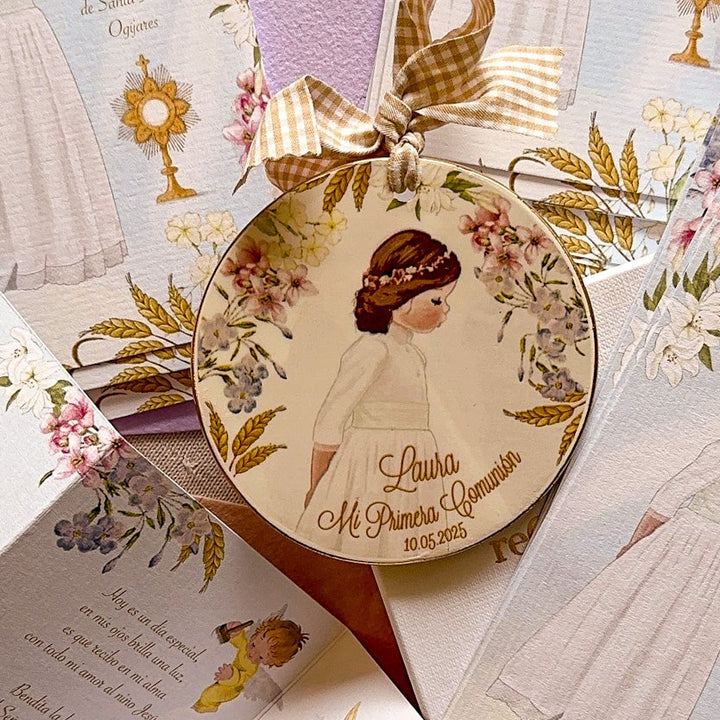 Medallones de cerámica para Comunión 9,2 cm