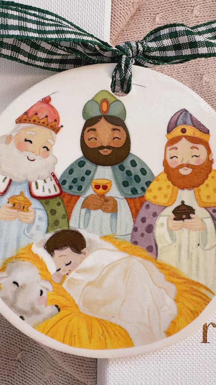 REGALO Adorno Reyes Magos peque